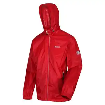 Decathlon Męska kurtka przeciwdeszczowa lyle iv czerwona oferta