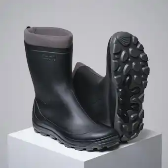 Decathlon Kalosze damskie solognac glenarm ciepłe oferta
