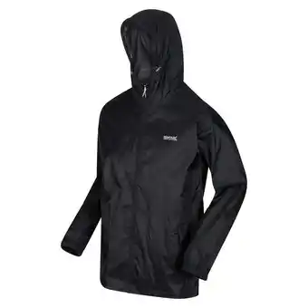 Decathlon Męska kurtka przeciwdeszczowa pack it iii czarna oferta