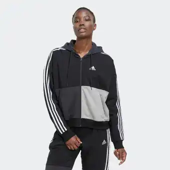 Decathlon Bluza z kapturem damska adidas gym & pilates oferta