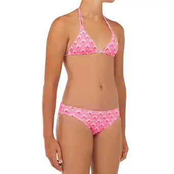 Decathlon Kostium kąpielowy dwuczęściowy taloo 100 seto dla dzieci oferta