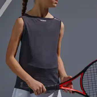 Decathlon Koszulka bez rękawów tenis 900 dla dzieci oferta
