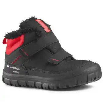 Decathlon Buty turystyczne wtp - sh100 warm zapinane na rzep - dla dzieci oferta