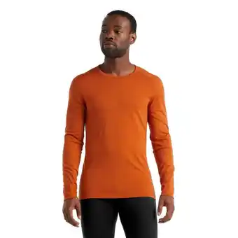 Decathlon Koszulka termoaktywna męska icebreaker 200 oasis ls crewe oferta