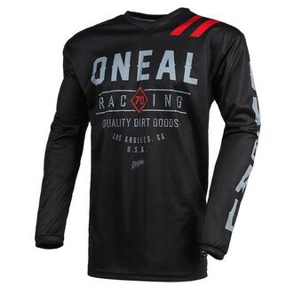 Decathlon Jersey rowerowy mtb o'neal element dirt black/gray oferta