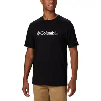 Decathlon Koszulka męska t-shirt columbia csc basic logo oferta