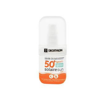 Decathlon Ochronny krem przeciwsłoneczny spray sport spf50+ 50 ml oferta