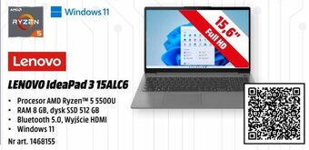 Media Markt LENOVO IdeaPad 3 15ALC6 oferta