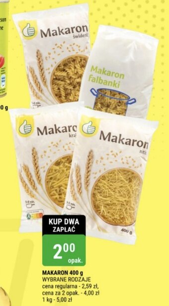 bi1 MAKARON 400 g oferta