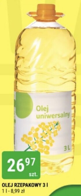 bi1 OLEJ RZEPAKOWY 3 L oferta