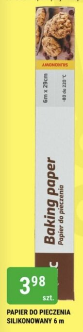 bi1 PAPIER DO PIECZENIA SILIKONOWANY 6 m oferta