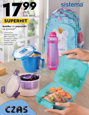 Biedronka Butelka lub pojemniki na żywność oferta