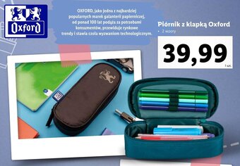 Lidl Piórnik z klapką Oxford oferta