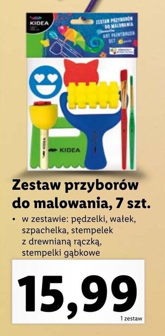 Lidl Zestaw przyborów do malowania, 7 szt. oferta