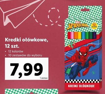 Lidl Kredki ołówkowe, 12 szt. oferta