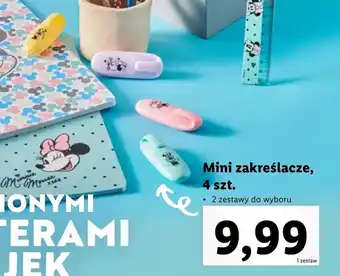 Lidl Mini zakreślacze, 4 szt. oferta