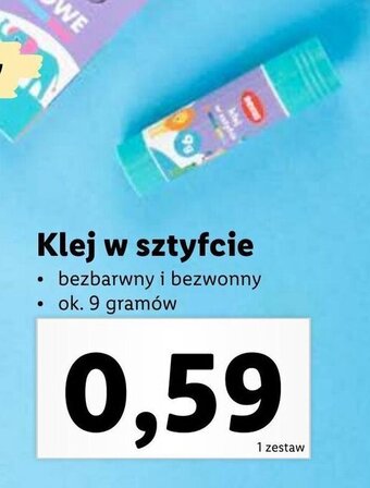 Lidl Klej w sztyfcie oferta