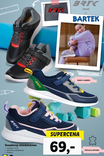 Lidl Sneakersy młodzieżowe oferta