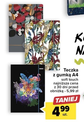 Carrefour Teczka z gumką A4 oferta