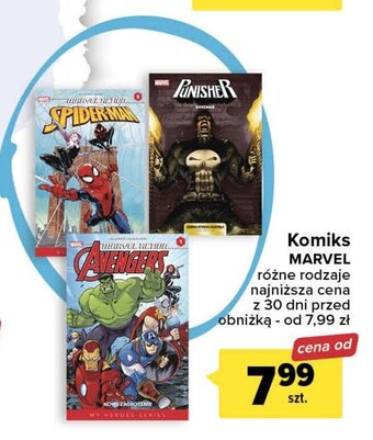 Carrefour Komiks MARVEL oferta