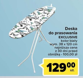 Carrefour Deska do prasowania EXCLUSIVE oferta