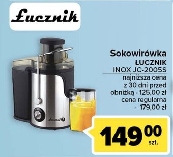 Sokowirówka Łucznik INOX JC-2005S