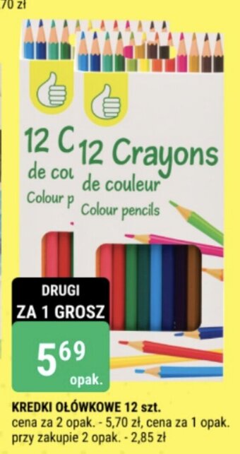 bi1 KREDKI OŁÓWKOWE 12 szt. oferta
