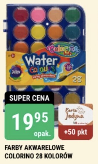bi1 FARBY AKWARELOWE COLORINO 28 KOLORÓW oferta