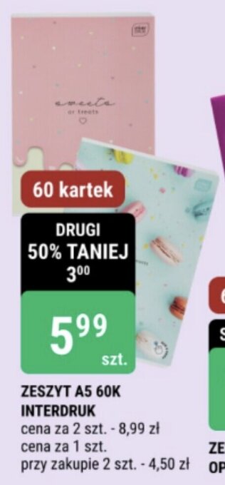 ZESZYT A5 60K INTERDRUK