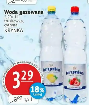 Prim Market KRYNKA Woda gazowana 1,5 l oferta