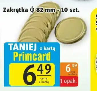 Prim Market Zakrętka 82 mm - 10 szt. oferta
