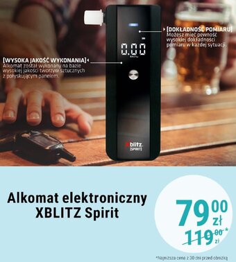 Biedronka Alkomat elektroniczny XBLITZ Spirit oferta