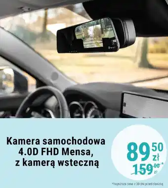 Biedronka Kamera samochodowa 4.0D FHD Mensa, z kamerą wsteczną oferta