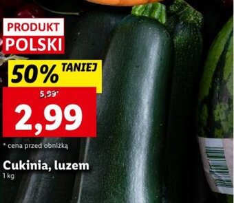 Lidl Cukinia, luzem 1kg oferta