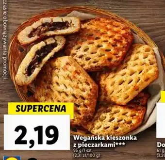 Lidl Wegańska kieszonka z pieczarkami 95g oferta