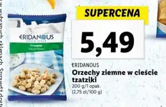Lidl ERIDANOUS Orzechy ziemne w cieście tzatziki 200g oferta