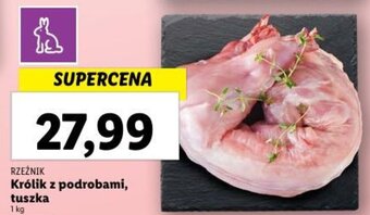 Lidl RZEŹNIK Królik z podrobami, tuszka 1 kg oferta