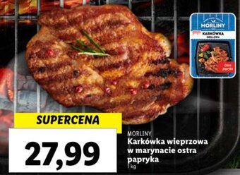 Lidl MORLINY Karkówka wieprzowa w marynacie ostra papryka 1 kg oferta