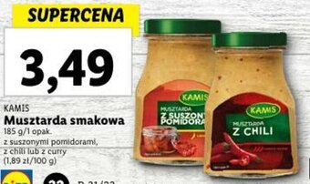 Lidl KAMIS Musztarda smakowa 185g oferta