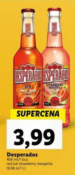 Lidl Desperados 400 ml oferta