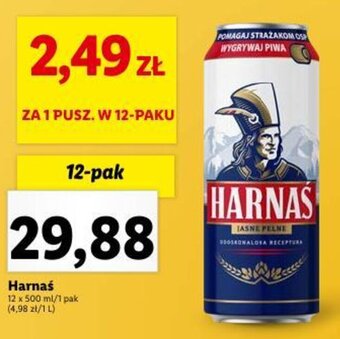 Lidl Harnas 12 x 500 ml oferta