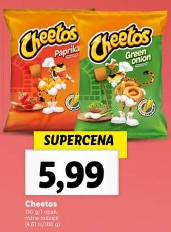 Lidl Cheetos 130 g oferta