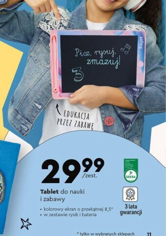 Biedronka Tablet do nauki i zabawy oferta