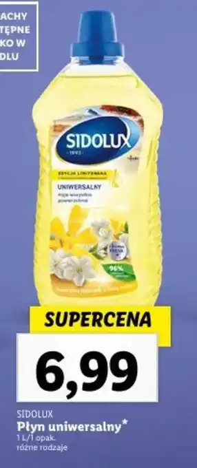 Lidl SIDOLUX Płyn uniwersalny 1L oferta