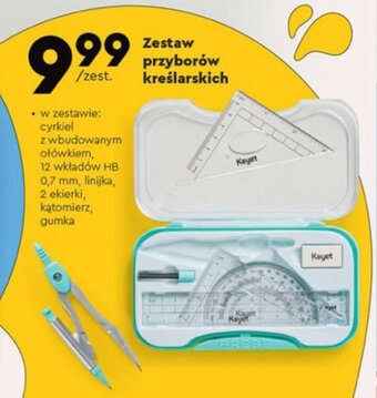 Biedronka Zestaw przyborów kreślarskich oferta