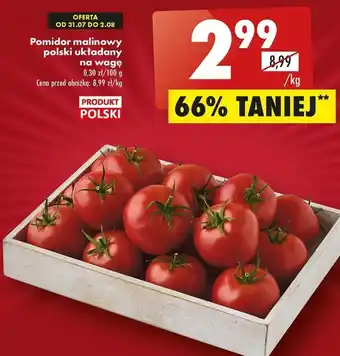 Biedronka Pomidor malinowy polski 1kg oferta
