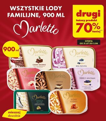 Biedronka WSZYSTKIE LODY FAMILIJNE, 900 ML oferta