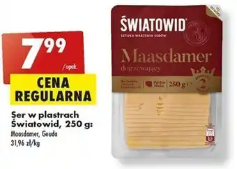 Biedronka Șer w plastrach Światowid, 250 g oferta