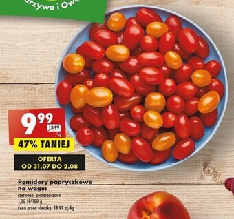 Biedronka Pomidory papryczkowe 1kg oferta