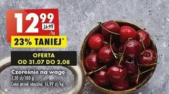 Biedronka Czereśnie 1kg oferta